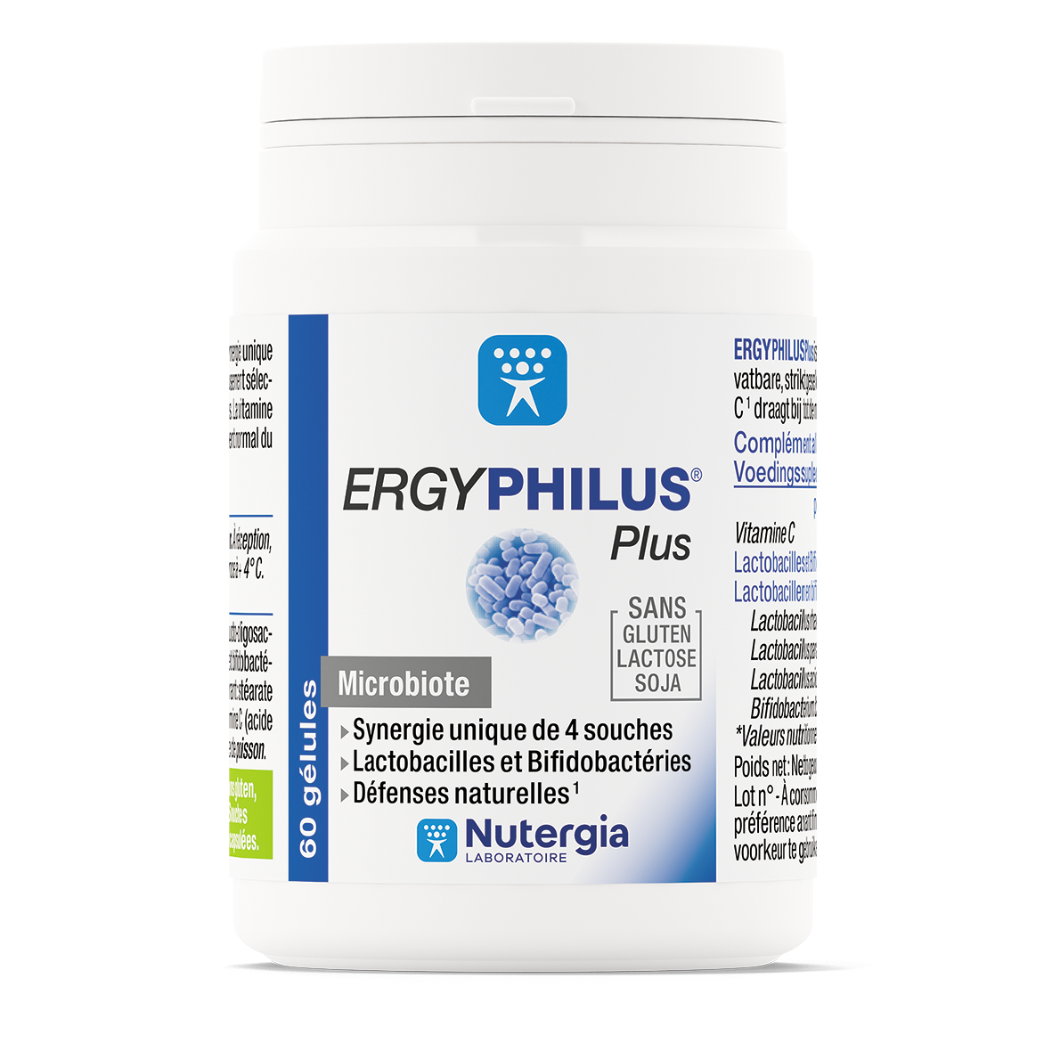 image Ergyphilus® Plus Boîte de 60 gélules PMA